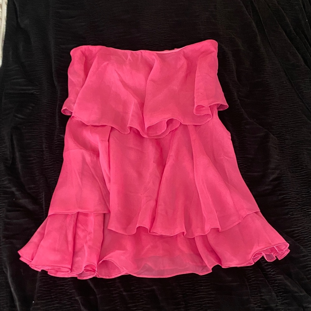 Pink Ruffle Dress